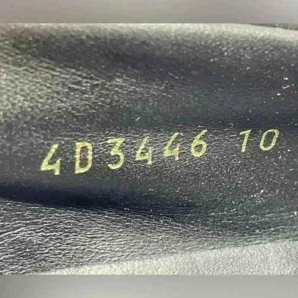 PRADA Men’s Spazzolato Penny Loafers, authenticated; Black leather. Size: 10 COA - Picture 10 of 13